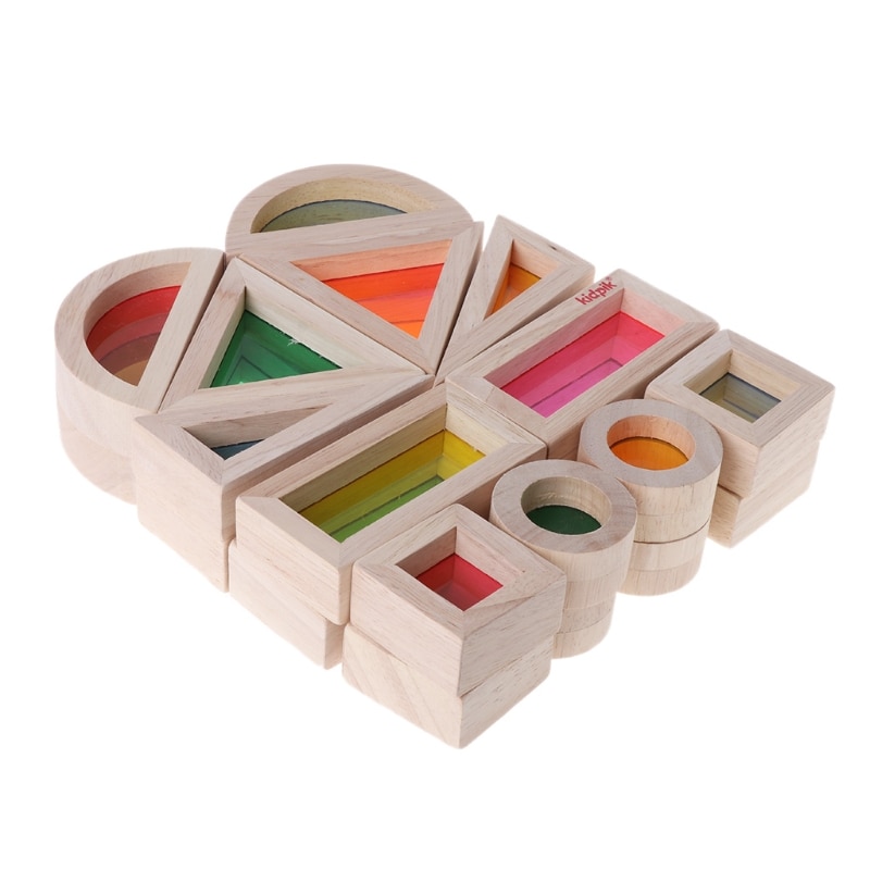 Sensory Blocks Educational Building Blocks (24 pcs)